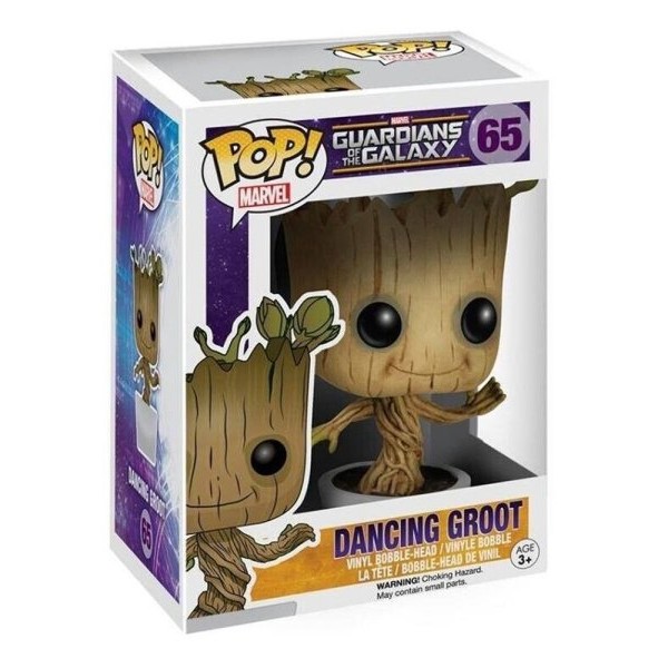 FUNKO Guardians of the Galaxy POP! Vinyl Bobble-Head Dancing Groot 10 cm