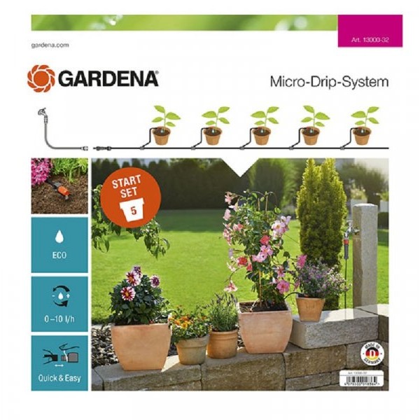 GARDENA GA 13000-32 Kap po kap start set za saksije