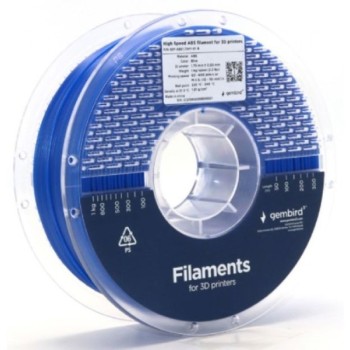 GEMBIRD 3DP-ABS1.75HY-01-B ABS filament velike brzine za 3D stampac 1.75mm, kotur 1KG BLUE