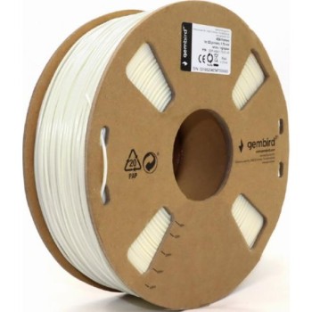 GEMBIRD 3DP-ASA1.75-01-W ASA filament, 1.75 mm, 1 kg White