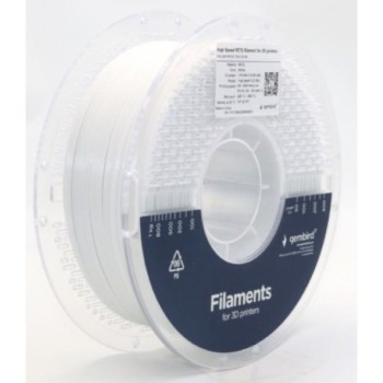 GEMBIRD 3DP-PETG1.75HY-01-W PETG filament velike brzine za 3D stampac 1.75mm, kotur 1KG WHITE