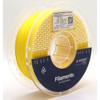 GEMBIRD 3DP-PLA1.75HY-01-Y PLA filament velike brzine za 3D stampac 1.75mm, kotur 1KG YELLOW