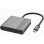 GEMBIRD A-CM-COMBO3-05, Gembird USB Type-C 3-u-1 multi-port adapter,USB-A port F/HDMI port F/USB-C port F
