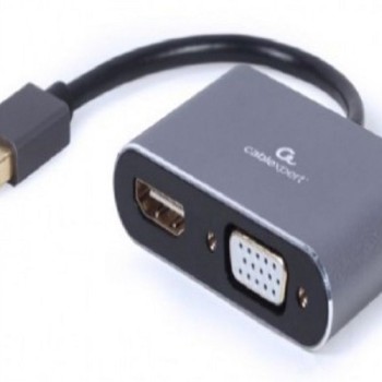 GEMBIRD A-USB3-HDMIVGA-01 USB to HDMI + VGA display adapter, space grey 42547