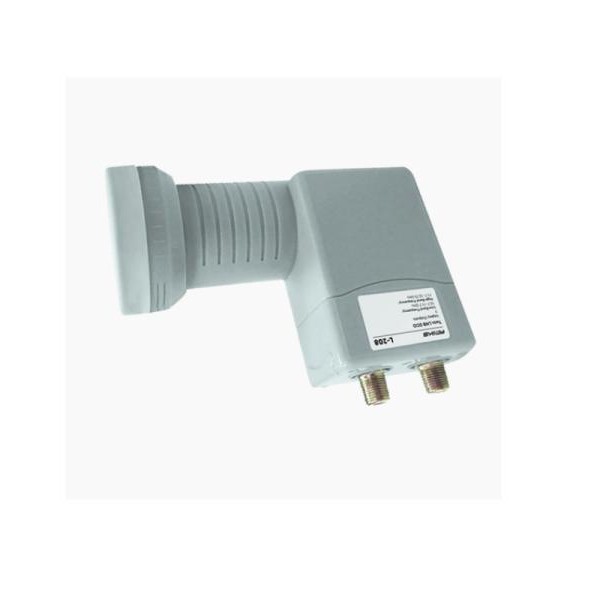 GEMBIRD LNB L-208 Twin ECO, sum 0,1dB, vodonepropusan
