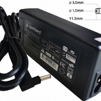 GEMBIRD NPA65-190-3420 (AC08) punjač za laptop 65W-19V-3.42A, 3.0x1.1mm (819) 38948