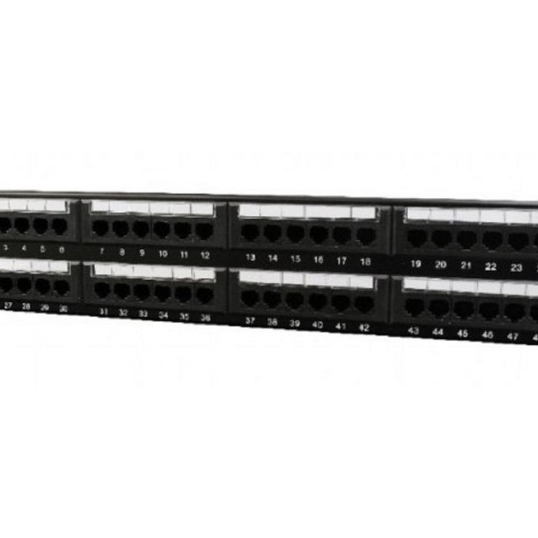 GEMBIRD (NPP-C548CM-001) 48 porta patch panel sa zadnjim upravljanjem kablovima Cate