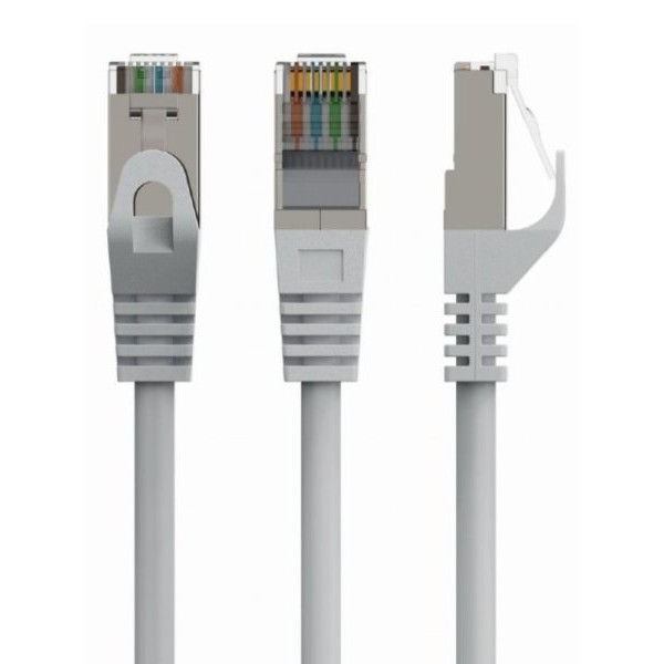 GEMBIRD PP6A-LSZHCU-10M Mrezni kabl, SFTP CAT.6A BAKARNI LSZH Patch cord 10m Grey
