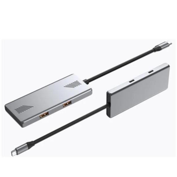 GEMBIRD UHB-CM-U310-A2C2-01 Gembird 4-portni A + C USB 3.2 (Gen 2) Type-C hub
