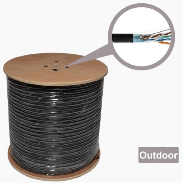 GEMBIRD UPC-5290ME-SOL-OUT UTP cat.5E outdoor+SAJLA, solid 24AWG, premium CCA kotur pun presek 305m