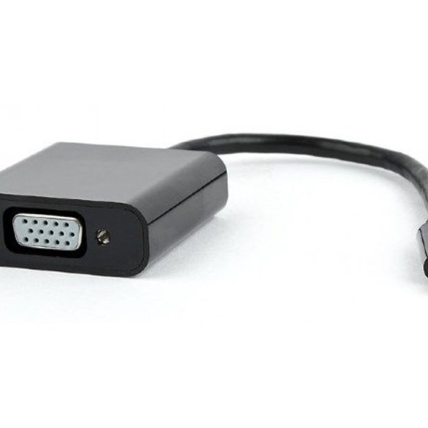 GEMBIRD USB Type-C na VGA adapter, crni (AB-CM-VGAF-01)