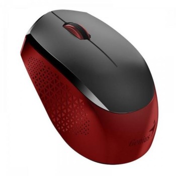 GENIUS Bežični miš NX-8000S 1200dpi Silent Crveni