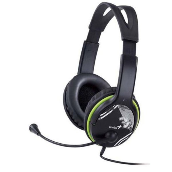 GENIUS HS-400A Green slušalice sa mikrofonom
