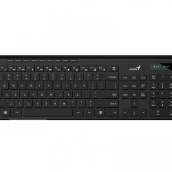 GENIUS SlimStar 7230 USB US crna tastatura