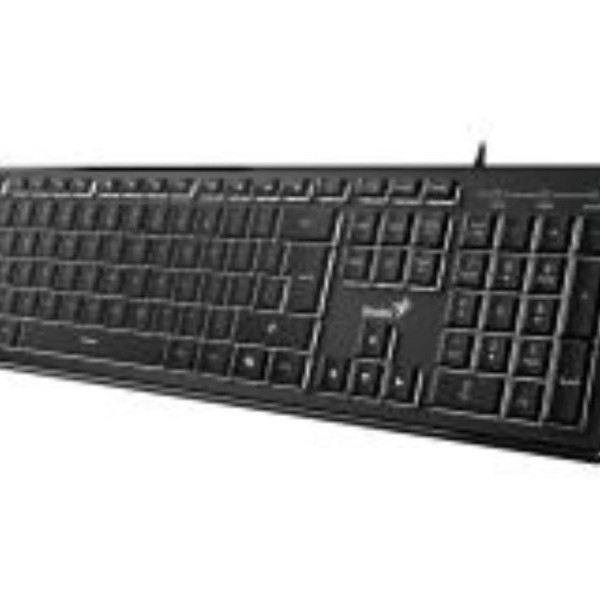 GENIUS SlimStar 820 USB US crna žična tastatura