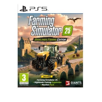 Giants Software PS5, Farming Simulator 25: Highlands Fishing Edition