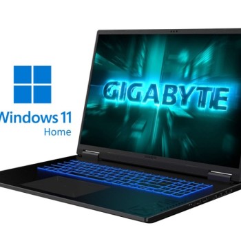 GIGABYTE A18 3VH (18 inch, QHD+ 165Hz, Ryzen 7 260, 16GB, 1TB SSD, RTX 5060 8GB, RGB Backlit, Win 11 Home)