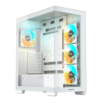 GIGABYTE C500 Panoramic Stealth Ice GB-C500PI ST Belo midi kućište