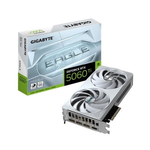 GIGABYTE GeForce RTX 5060 Ti EAGLE OC ICE 16G GDDR7 128bit GV-N506TEAGLEOC ICE-16GD