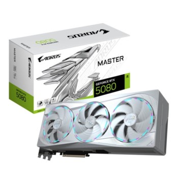 GIGABYTE NVidia GeForce RTX 5080 AORUS MASTER ICE 16GB GV-N5080AORUSM ICE-16GD rev. 1.0