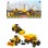Guclu Buldozer, valjak i kamion Triple Construction u kutiji 35x70x19cm