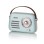 HAEGER HERB-BLU.002A Retro Bluetooth FM radio plavi