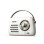 HAEGER HERB-BLU.003A Retro Bluetooth FM radio bež