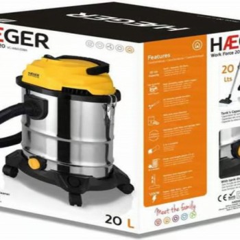 HAEGER Usisivač za mokro i suvo usisavanje (1200W, 20L)
