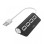HAMA USB 2.0 HUB 1:4, 480 Mbit/S, Crni, 200119