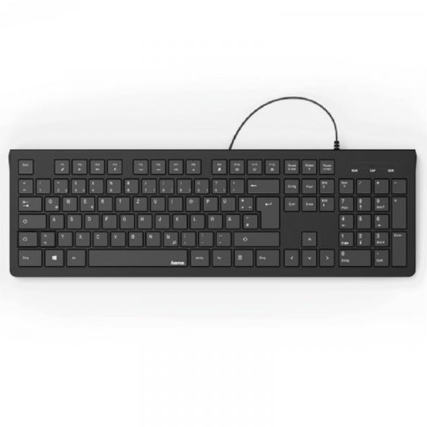 HAMA Žična tastatura KC200 BASIC YU-SRB (Crna)