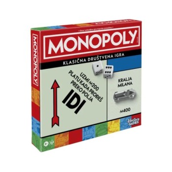HASBRO MONOPOLY CLASSIC DRUSTVENA IGRA