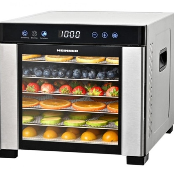 HEINNER Dehidrator HEINNER PRODRY ESSENTIAL HFD-KD600SS 650W/6 mesta/75c/timer