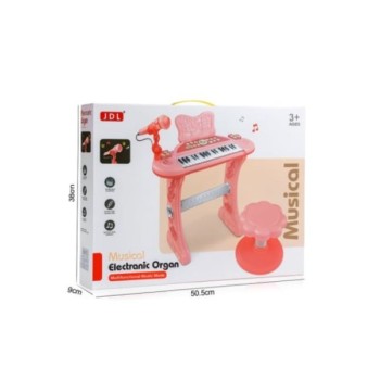 HK MINI HK MINI KLAVIJATURA SA STOLICOM, ROZE