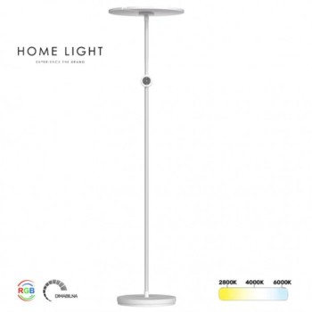 HOME LIGHT LT400CR CCT RGB LED podna lampa bela