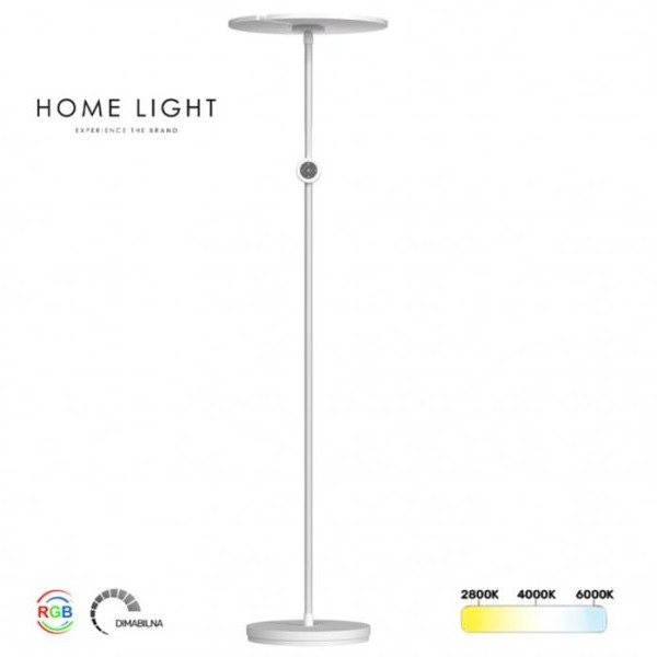 HOME LIGHT LT400CR CCT RGB LED podna lampa bela