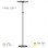 HOME LIGHT LT400CR CCT RGB LED podna lampa crna