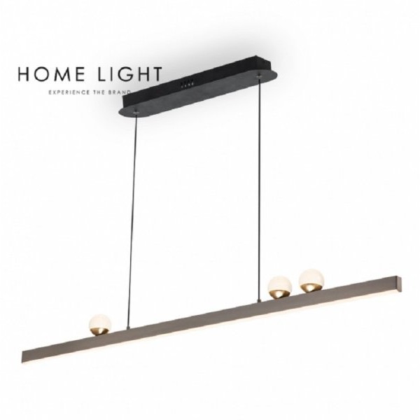 HOME LIGHT Luna 231 visilica 35W 3000K SIVA/ZLATO