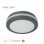 HOME LIGHT MONA-300-30W LED plafonjera siva
