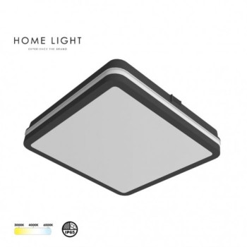 HOME LIGHT Nora 18W CCT LED plafonjera crna