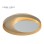 HOME LIGHT Solea 134 LED plafonjera Cappuccino