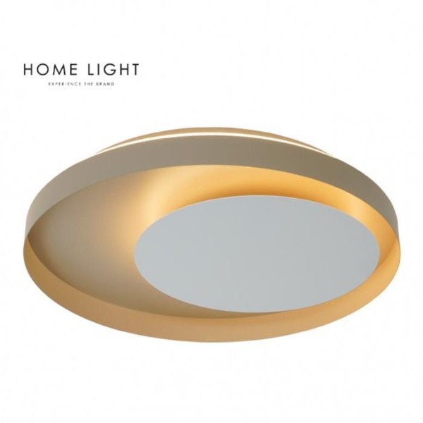 HOME LIGHT Solea 134 LED plafonjera Cappuccino