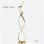 HOME LIGHT Solea 136 LED podna lampa Cappuccino
