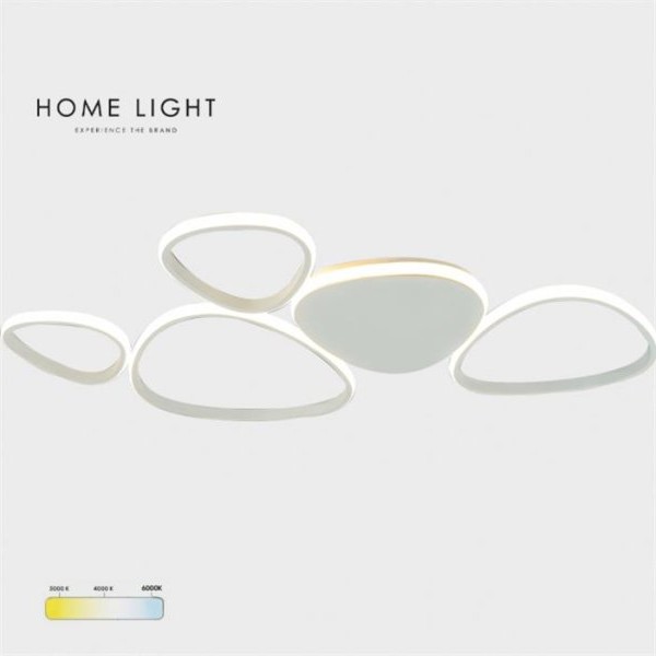 HOME LIGHT Solea 21 LED plafonjera bela