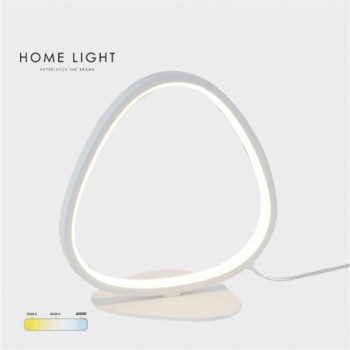 HOME LIGHT Solea 22 LED stona lampa bela