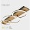 HOME LIGHT Solea 34 LED plafonjera