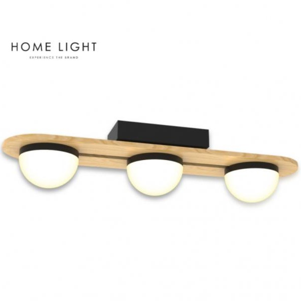 HOME LIGHT SOLEA 5 LUSTER 21W 3000/4000/6000K CRNA/DRVO