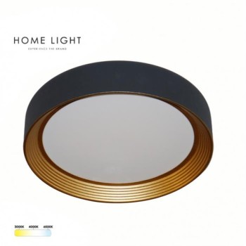 HOME LIGHT Solea 65 CCT LED plafonjera crna