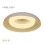 HOME LIGHT Solea 72 CCT LED plafonjera Cappuccino