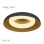 HOME LIGHT Solea 72 CCT LED plafonjera crna