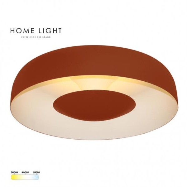 HOME LIGHT Solea 76 CCT LED plafonjera Terakota